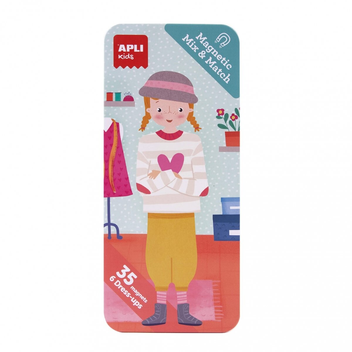 

Магнитный пазл Mix&Match Apli Kids, Fashion