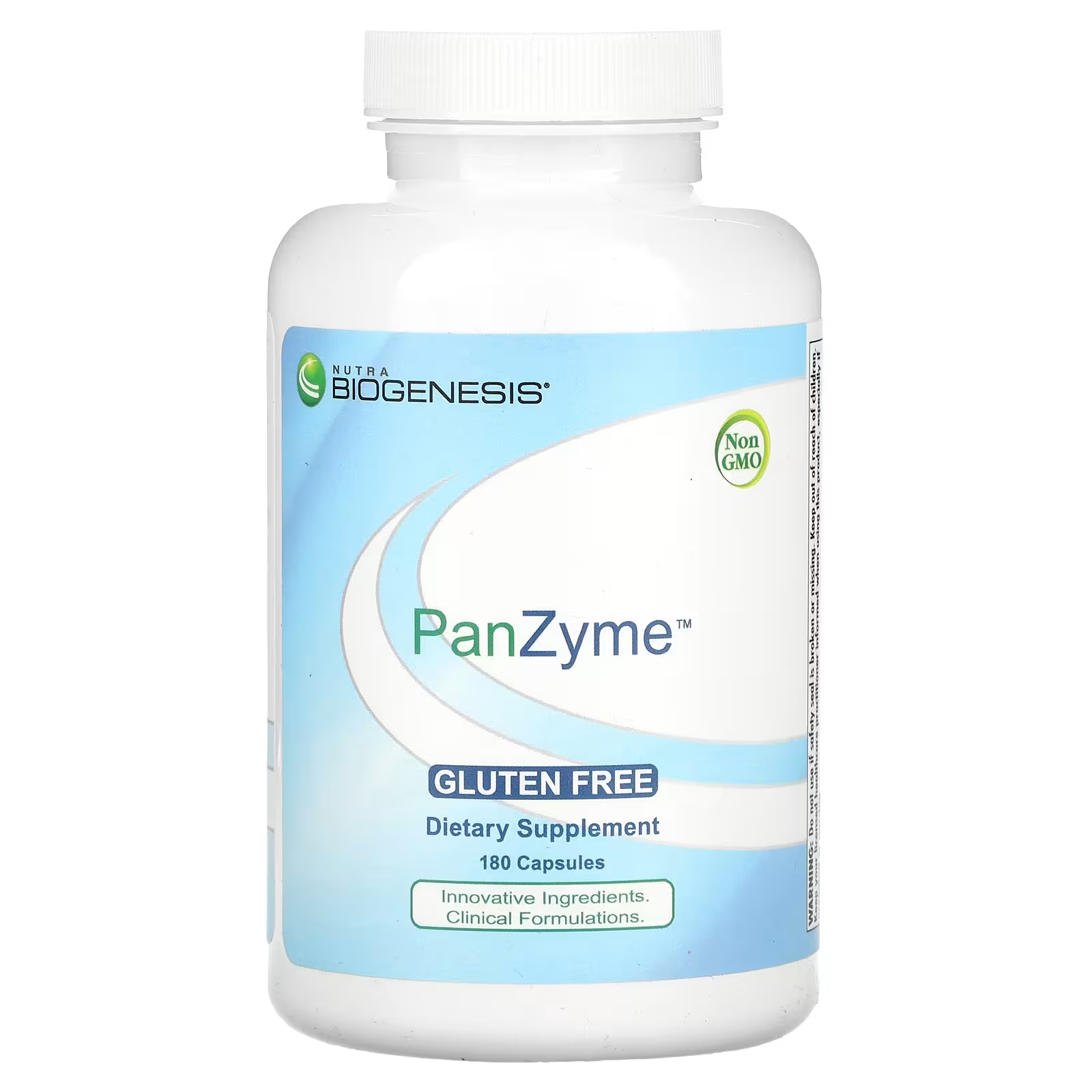 Пищевая добавка Nutra BioGenesis PanZyme, 180 капсул