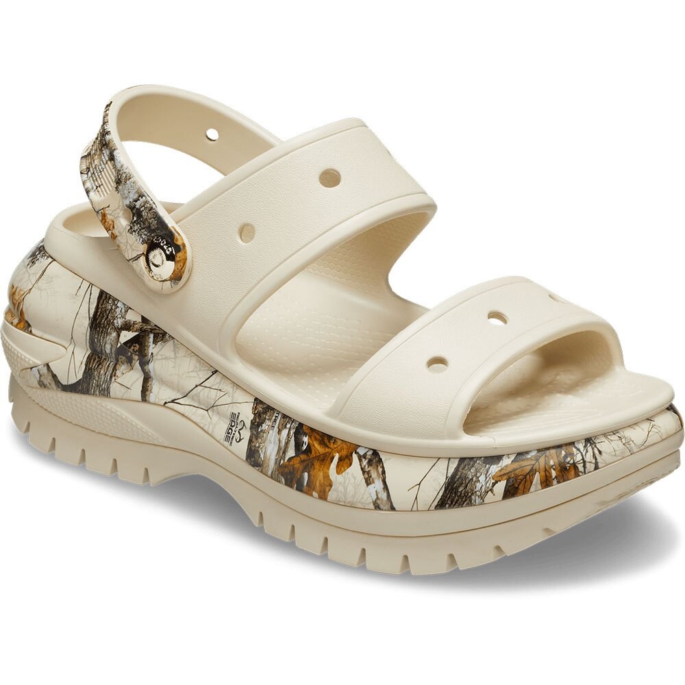 

Сандалии Crocs Classic Mega Crush Realtree, бежевый