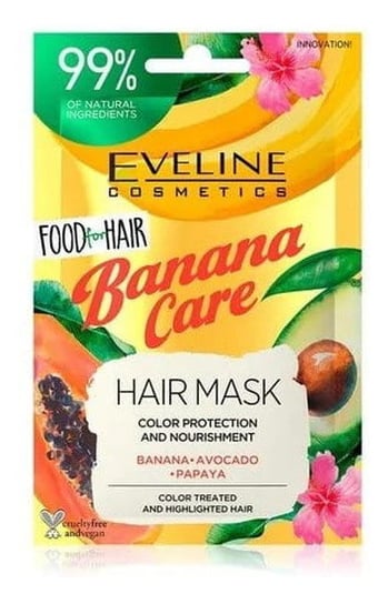 МАСКА ДЛЯ ВОЛОС Food For Hair Banana Care 20 мл Eveline Cosmetics