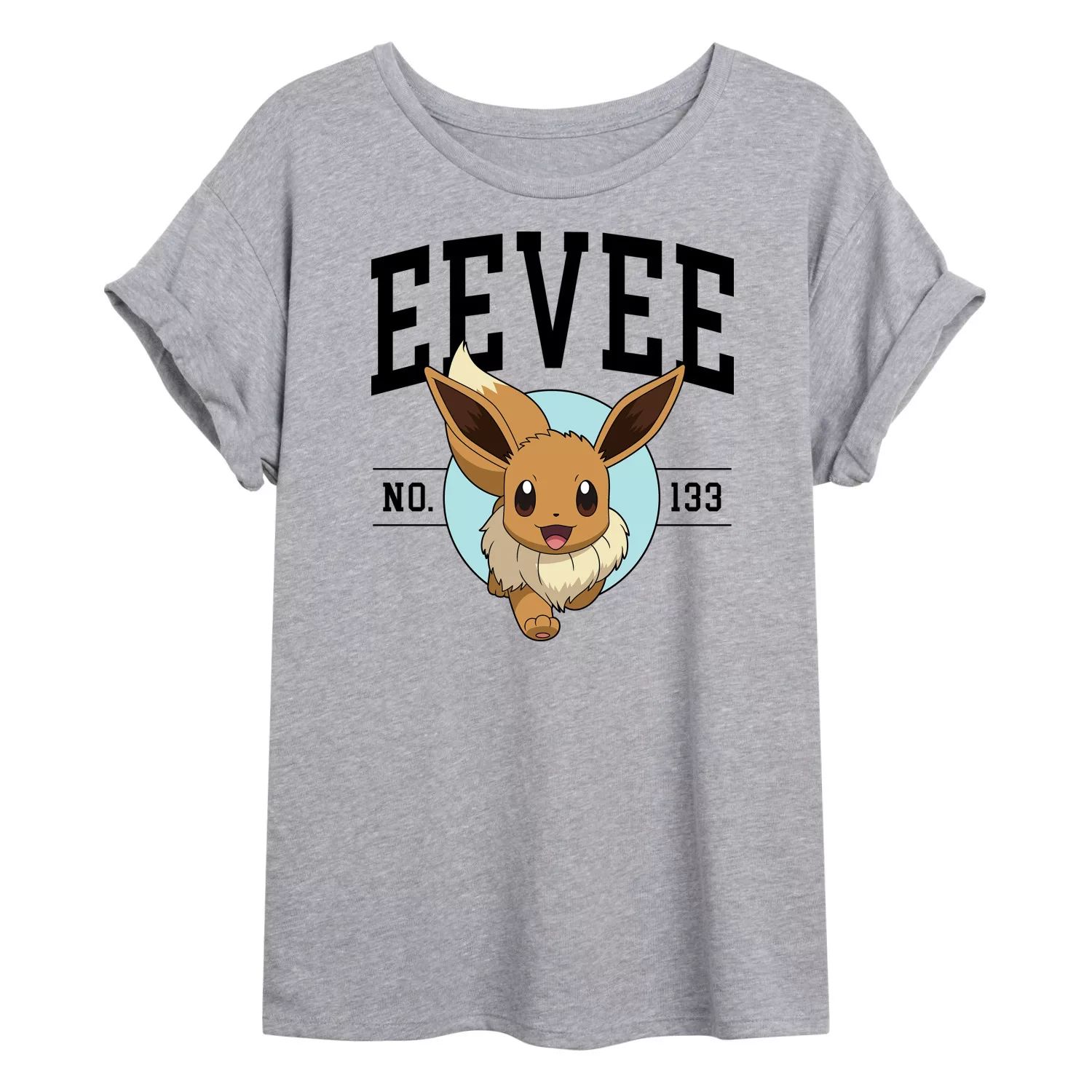 Детская струящаяся футболка Pokemon Eevee Licensed Character набор pokemon фигурка eevee футболка obstagoon punk xl