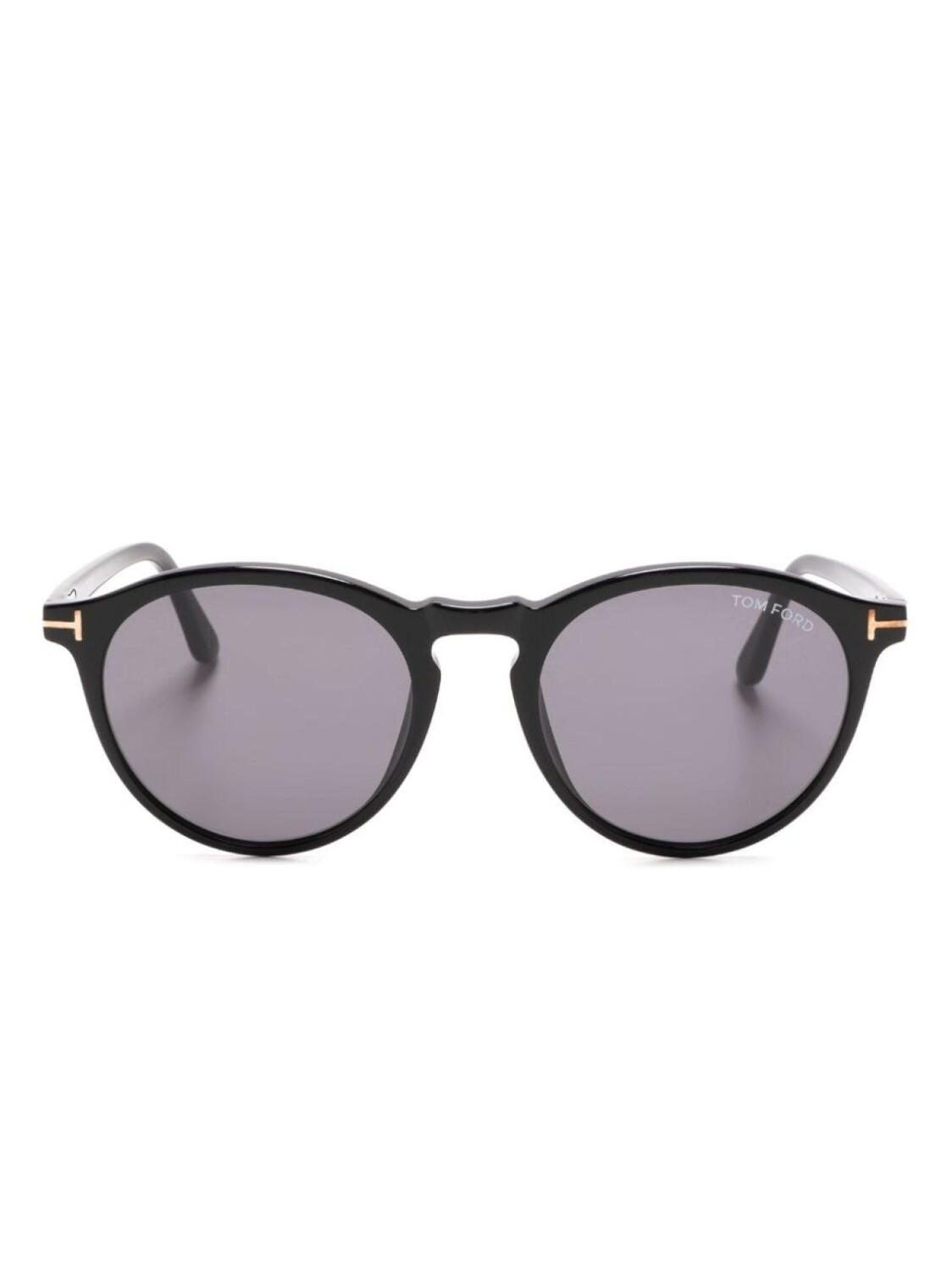 

TOM FORD солнцезащитные очки Aurele в круглой оправе, черный