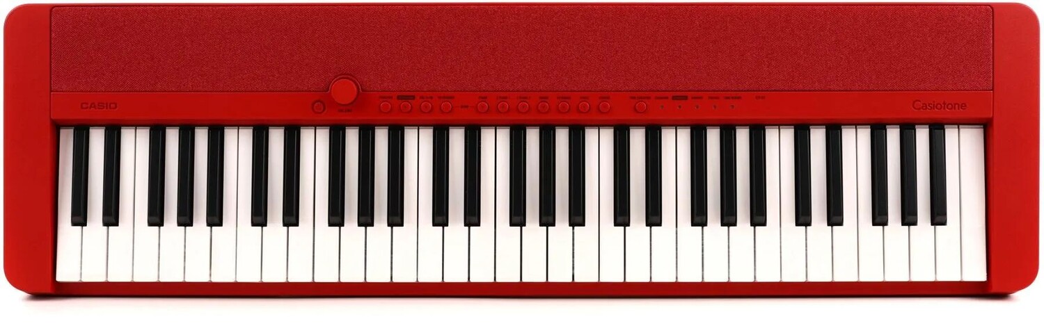 

Портативная клавиатура Casio CT-S1, 61 клавиша, красная