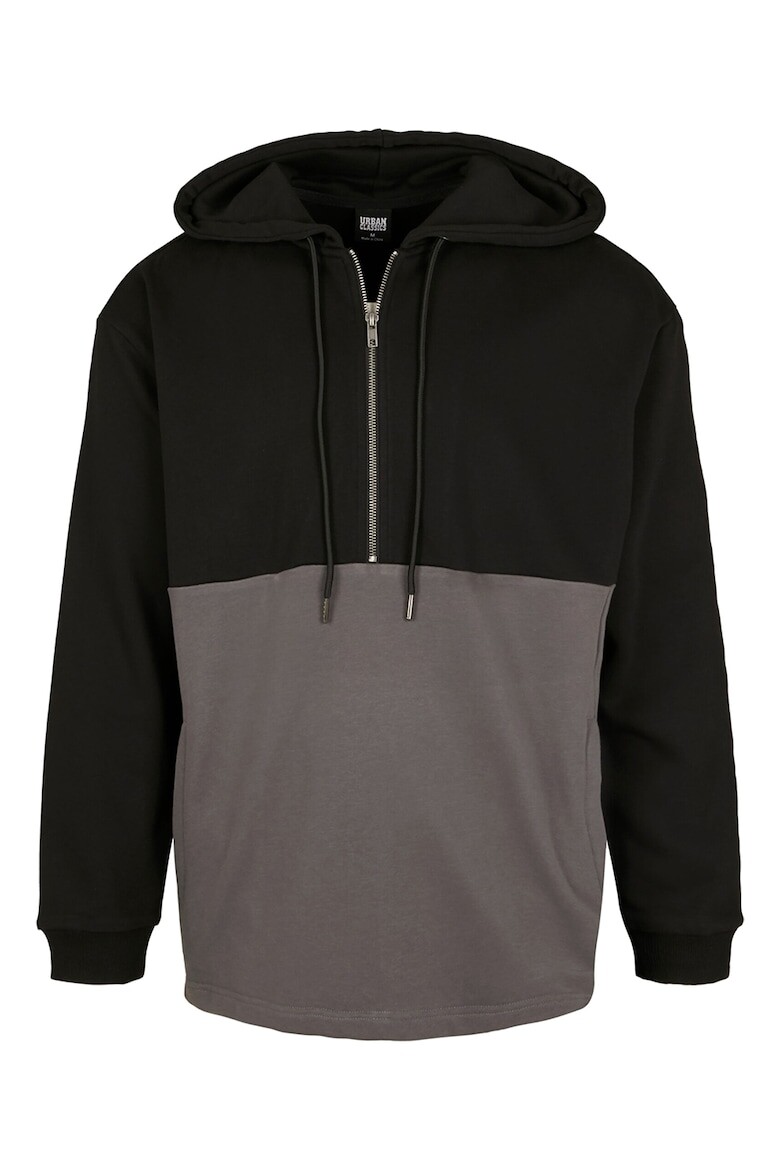 

Короткая толстовка на молнии Urban Classics, черный