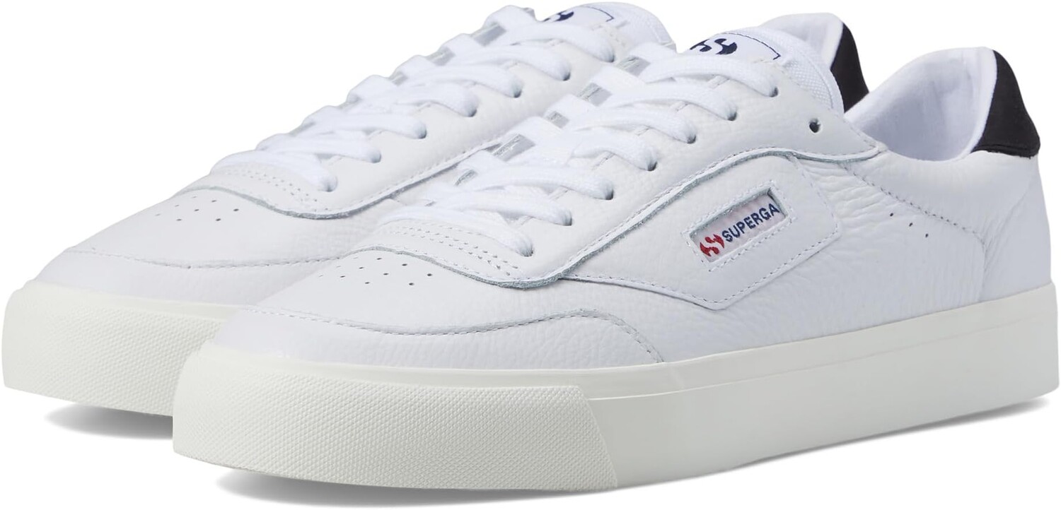 

Кроссовки 3843 Court Superga, цвет White/Bristol Black/Full Avorio