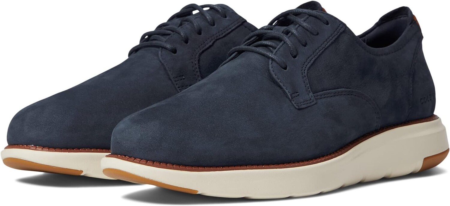 

Оксфорды Grand Atlantic Oxford Cole Haan, цвет Navy Blazer Nubuck/Ivory
