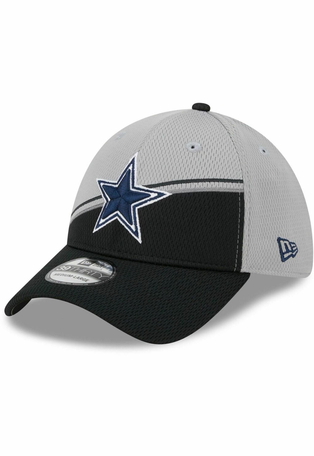 

Бейсболка 39THIRTY SIDELINE 2023 DALLAS COWBOYS New Era, цвет grey
