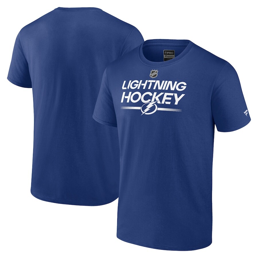 

Футболка с коротким рукавом Fanatics Branded Tampa Bay Lightning, синий