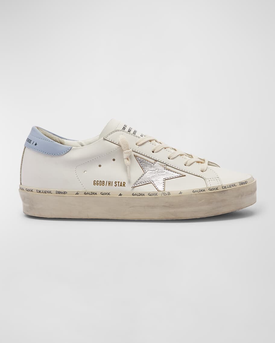 

Кожаные низкие кеды Hi Star Golden Goose