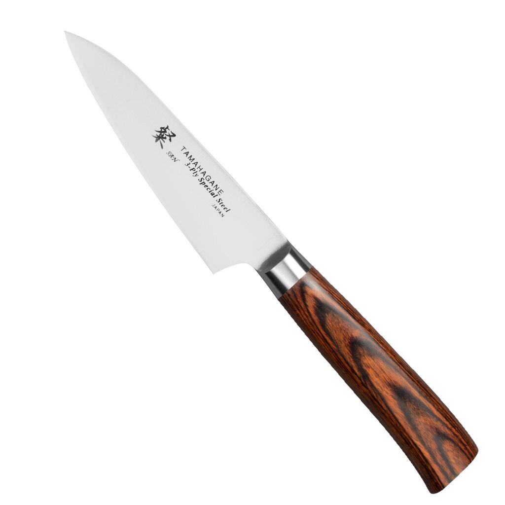 

Нож для очистки овощей Tamahagane San Brown 9см SN1109