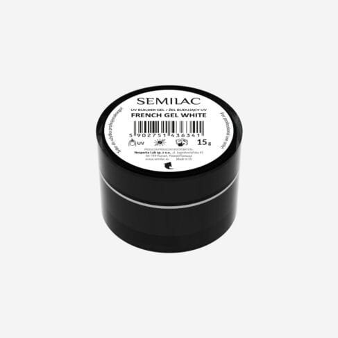 

Строительный гель 15 г Semilac French Gel White -