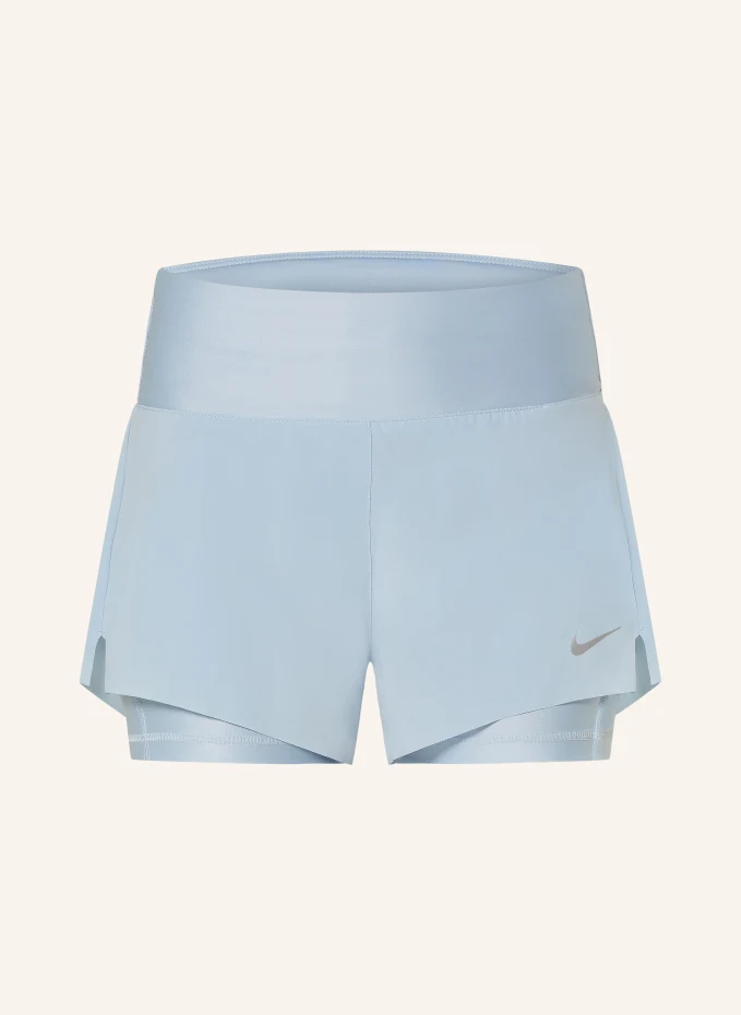 

Шорты для бега 2-в-1 dri-fit swift Nike, синий
