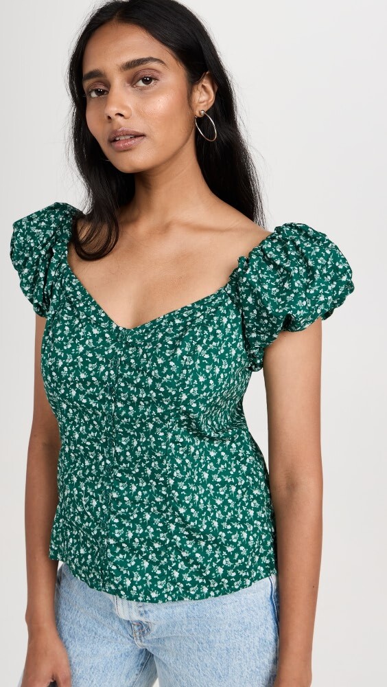 

Футболка Nation LTD Angel Bubble Sleeve Cami