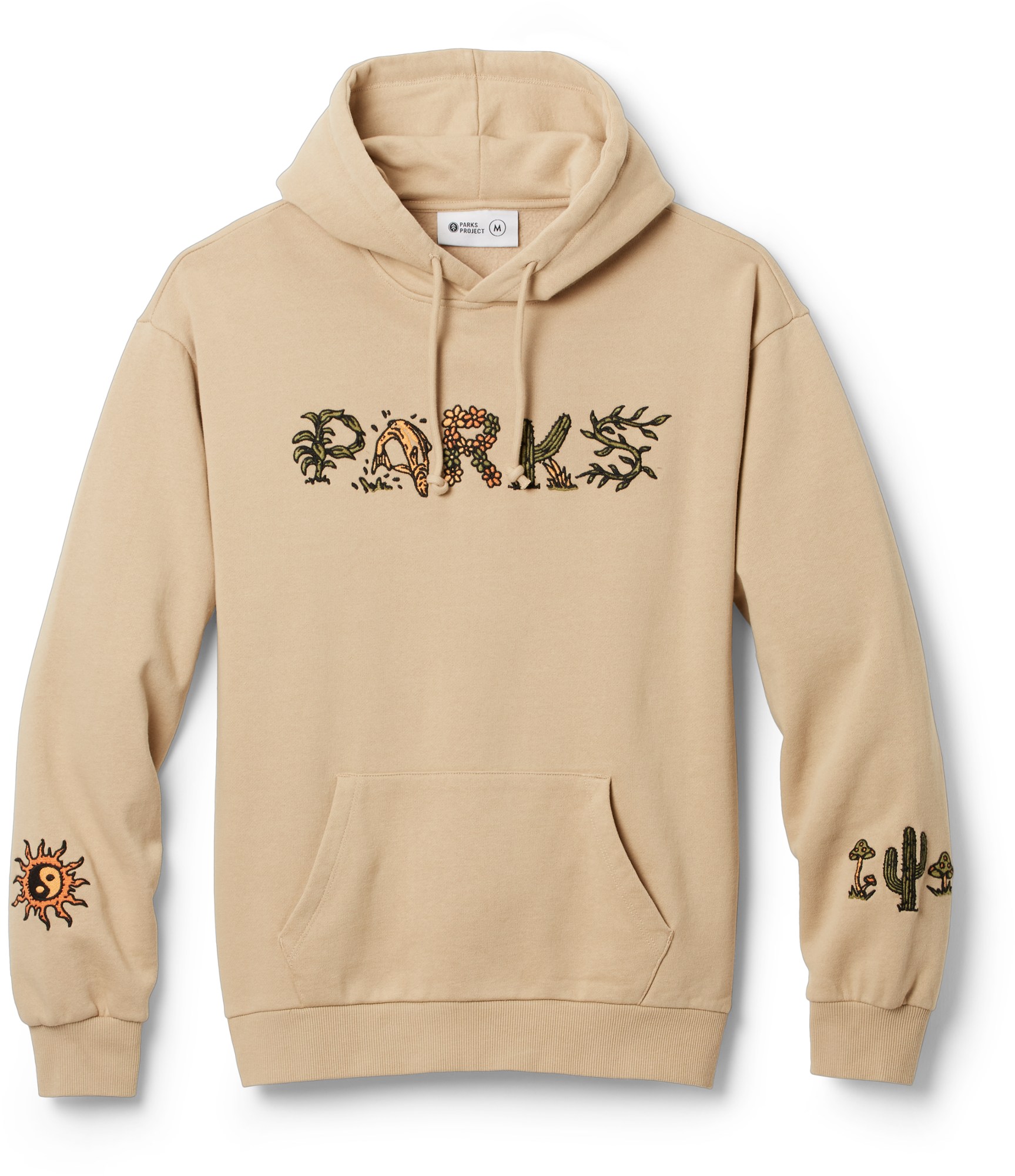 рубашка свободного кроя с длинными рукавами national parks женская parks project хаки Толстовка в стиле 90-х Doodle Parks — женская Parks Project, хаки