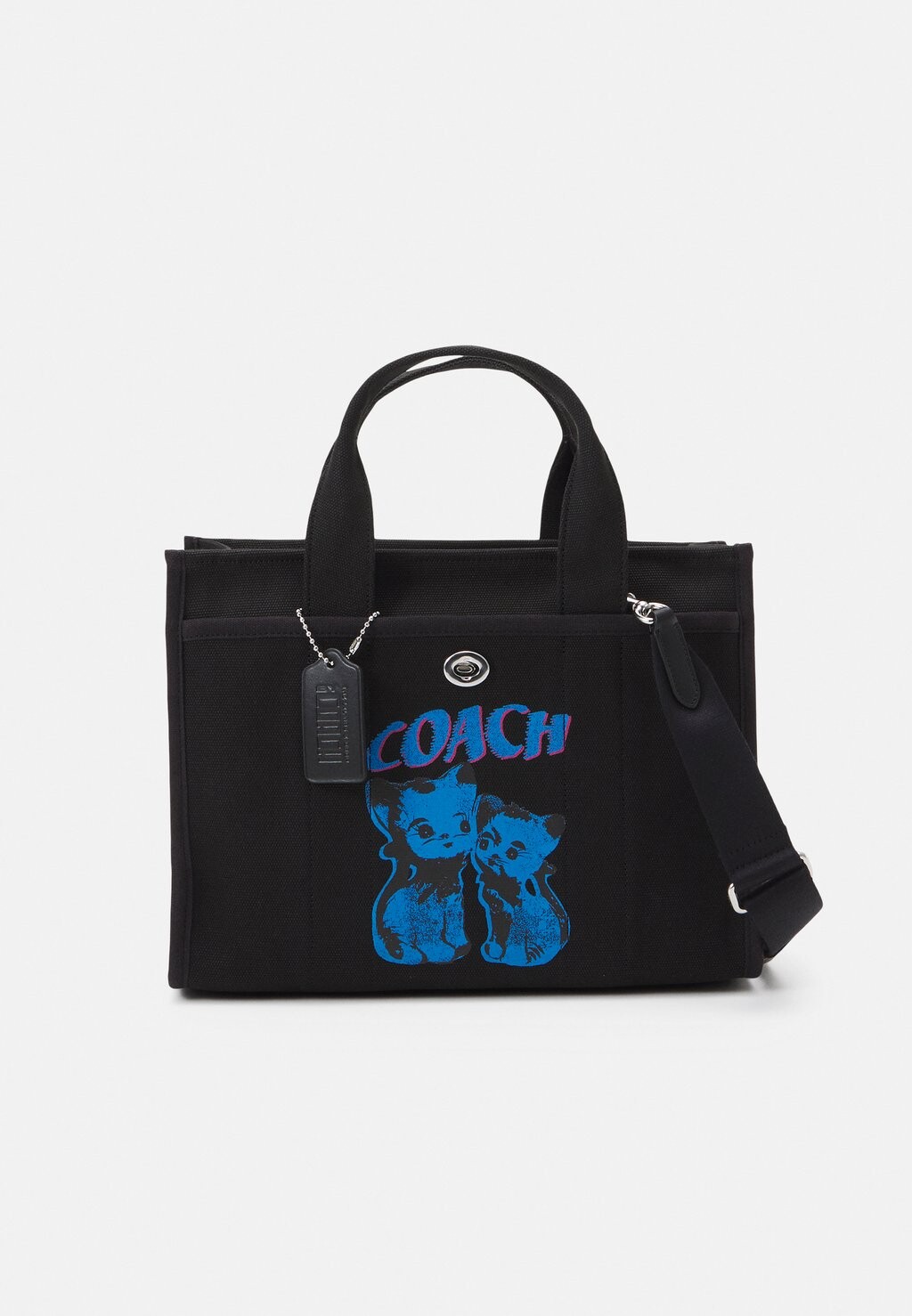 

Сумка The Lil Nas X Drop Tote Unisex Coach, цвет kitten lockup black
