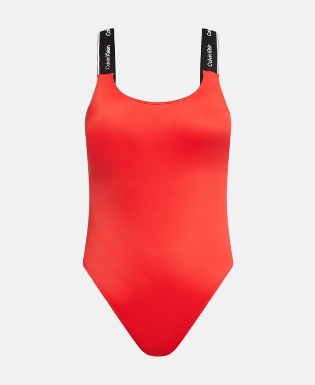 

Купальник Calvin Klein, кирпично красный