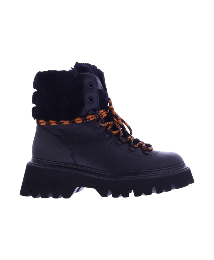 

Меховые ботильоны Woolrich, черный