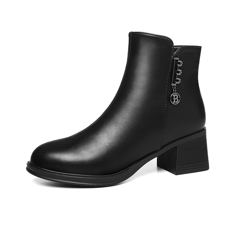 

Ботинки Martin Boot женские Golden Silk Rabbit, черный
