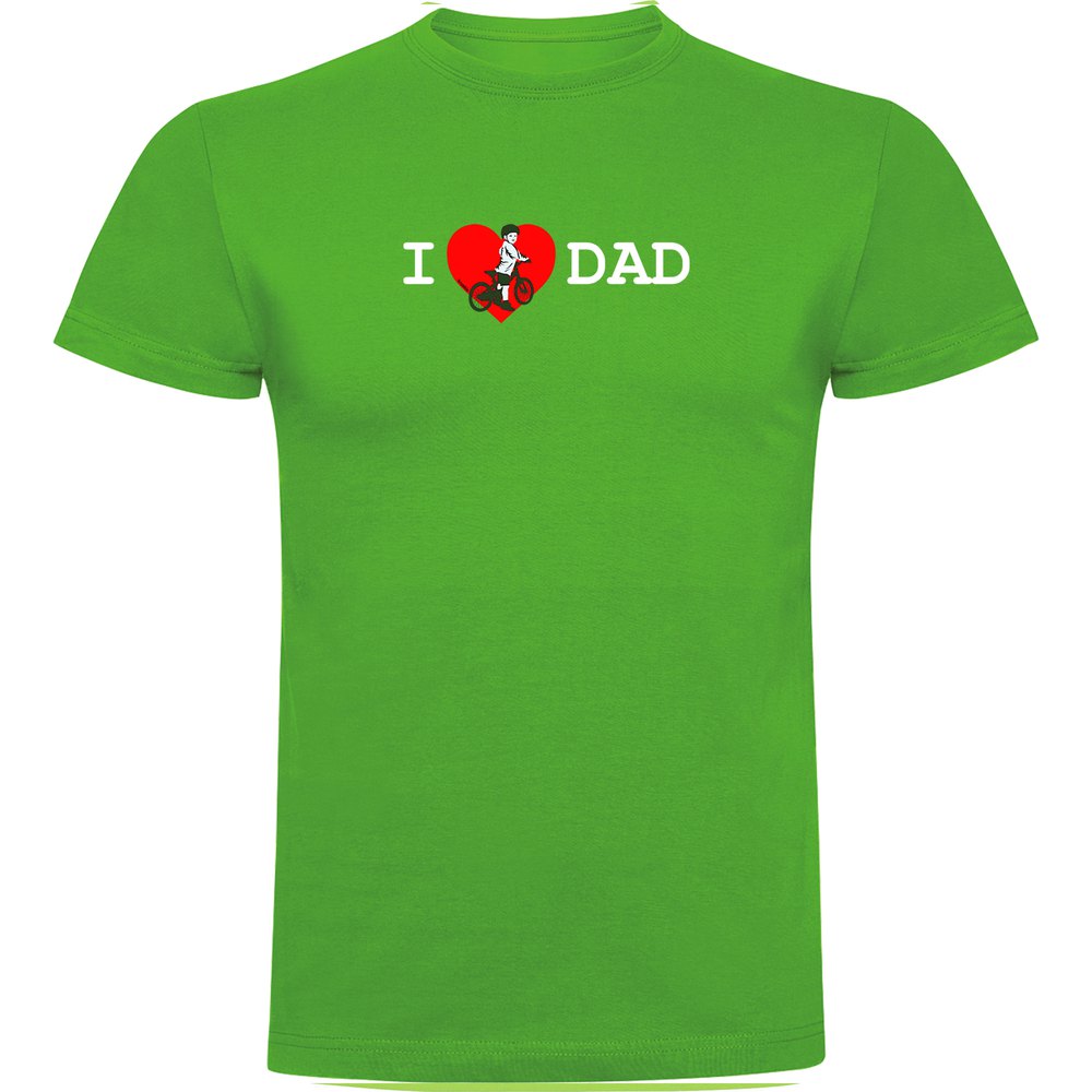Футболка Kruskis I Love Dad, зеленый