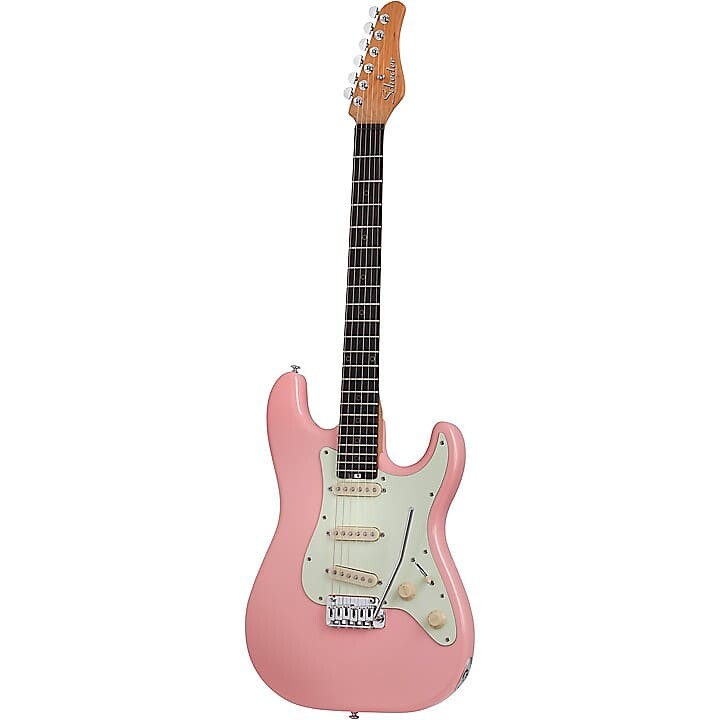 

Электрогитара Schecter Nick Johnston Traditional Atomic Coral Mint Green Pickguard 274