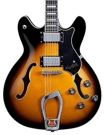 

Электрогитара Hagstrom VIK-TSB Viking Semi-Hollow Tobacco Sunburst. New with Full Warranty!