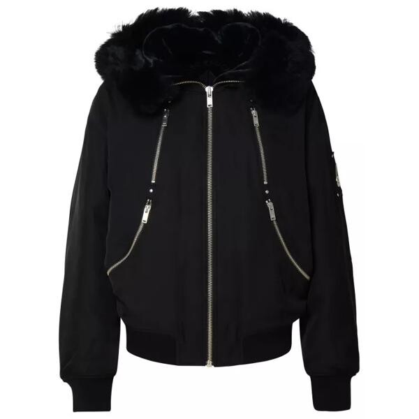 

Куртка decatur' polyester bomber jacket Moose Knuckles, черный