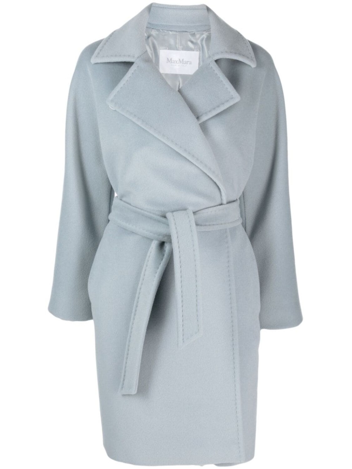 

Max Mara wool-cashmere robe coat, синий