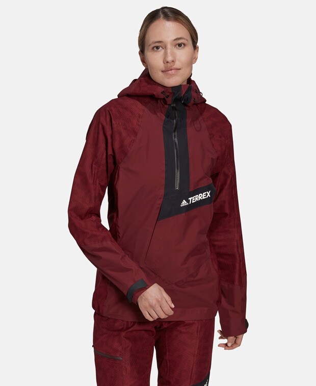 

Куртка из софтшелла adidas, бордовый