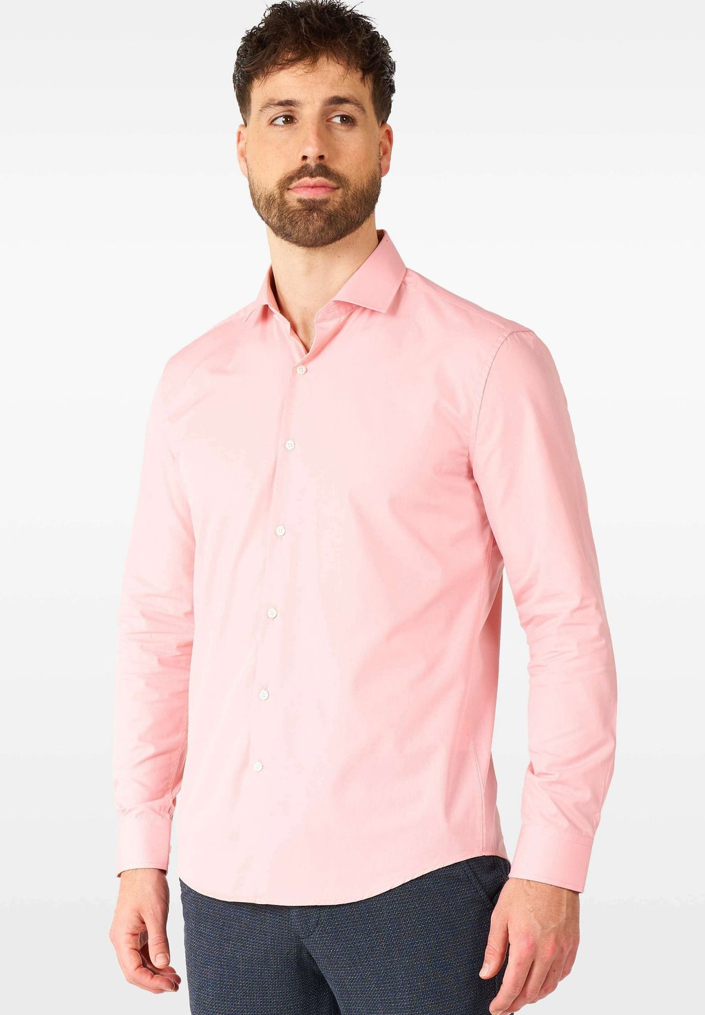 рубашка ls super mario opposuits цвет multi colour Деловая рубашка LS LUSH BLUSH OppoSuits, цвет pink