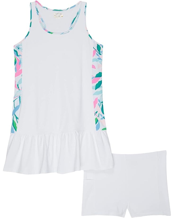 

Платье Lilly Pulitzer Mini Mixed Doubles Dress, цвет Resort White