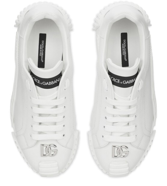 

Кроссовки NS1 из телячьей кожи с логотипом DG Dolce & Gabbana, белый