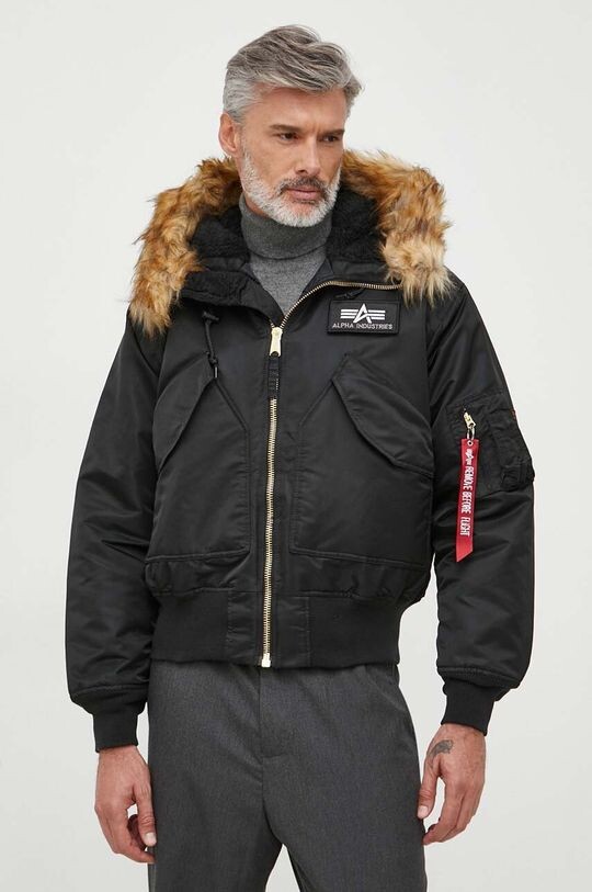

Куртка с капюшоном 45P Alpha Industries, черный
