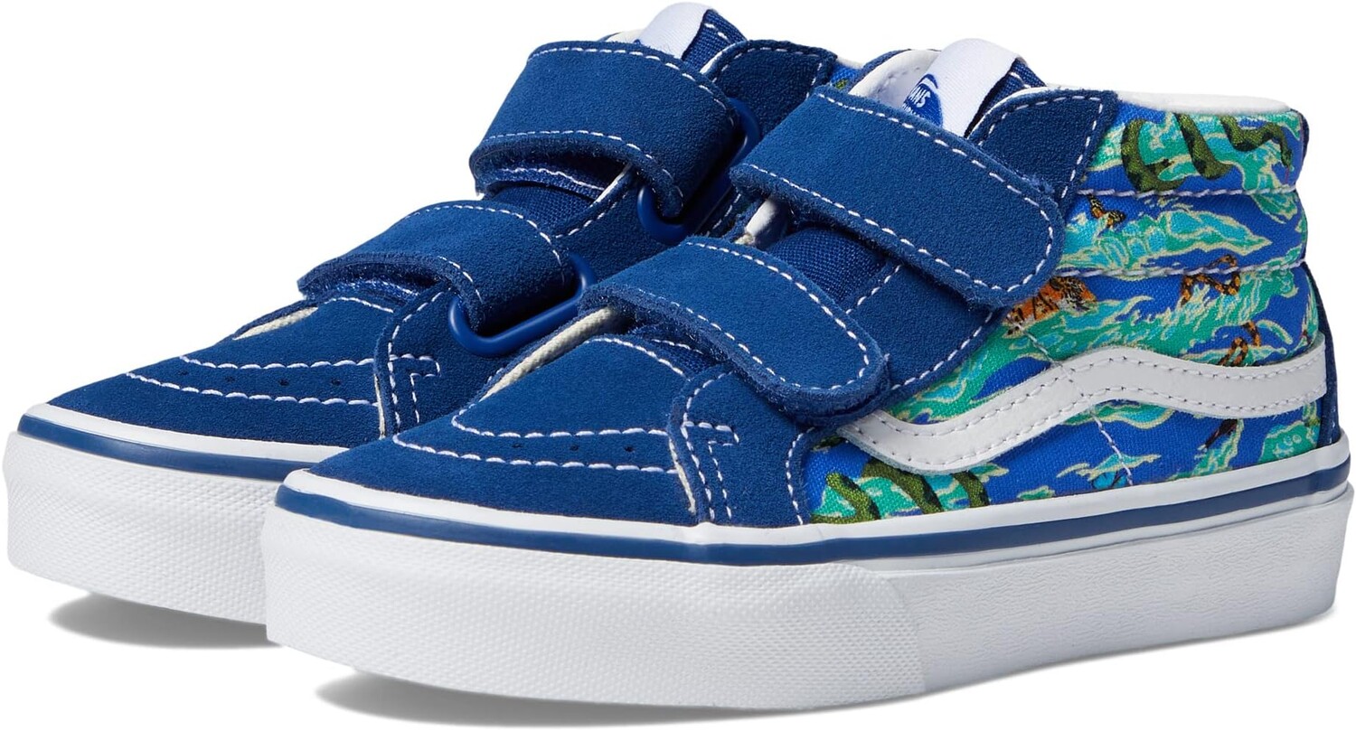 

Кроссовки SK8-Mid Reissue V Vans, цвет Wild Camo Blue/Multi