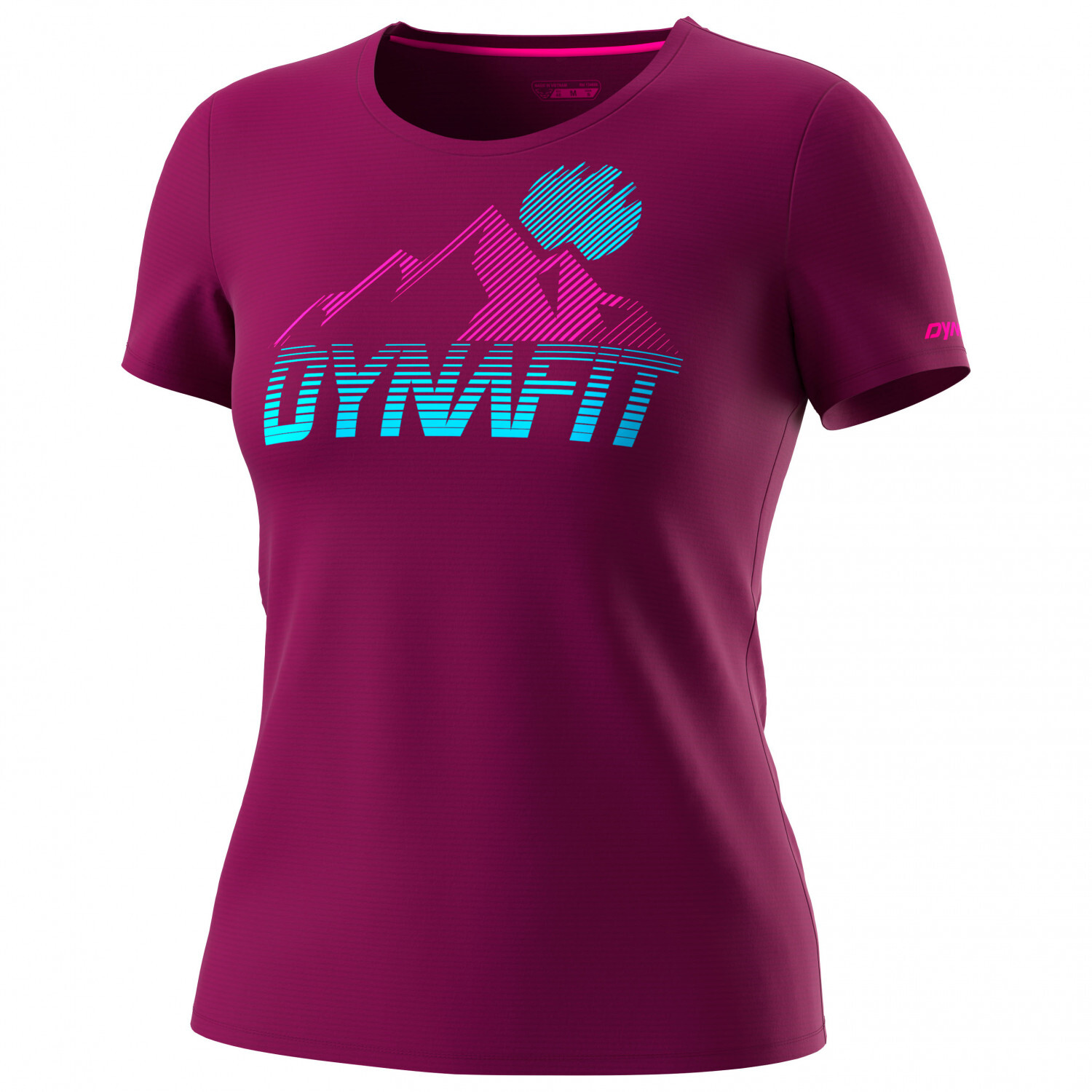 

Функциональная рубашка Dynafit Transalper Graphic S/S Tee, цвет Beet Red