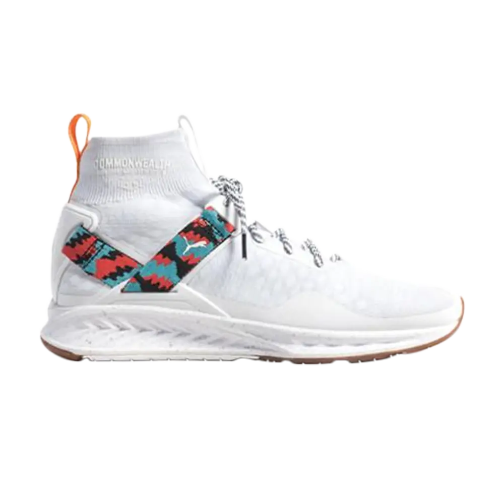 

Кроссовки Commonwealth x Ignite evoKNIT Puma, белый