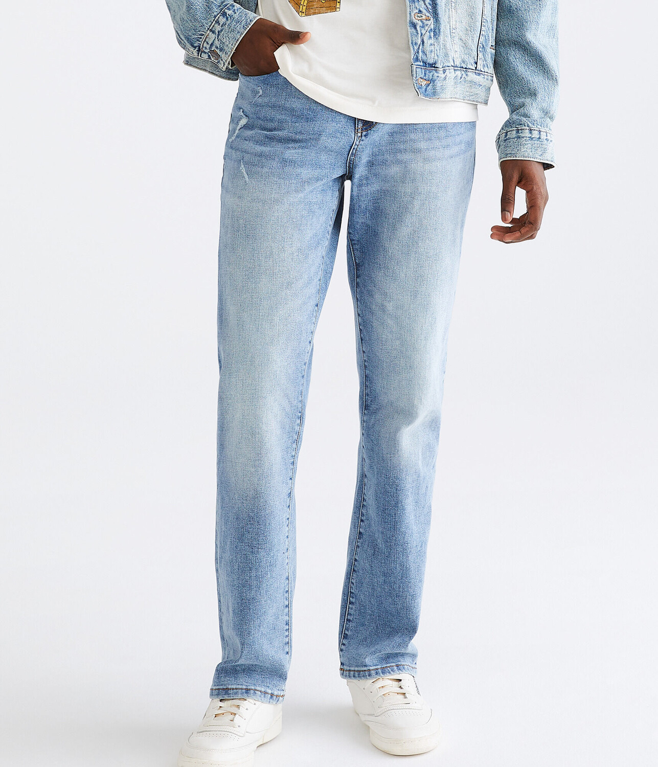 

Спортивные прямые джинсы Premium Air Aeropostale, синий