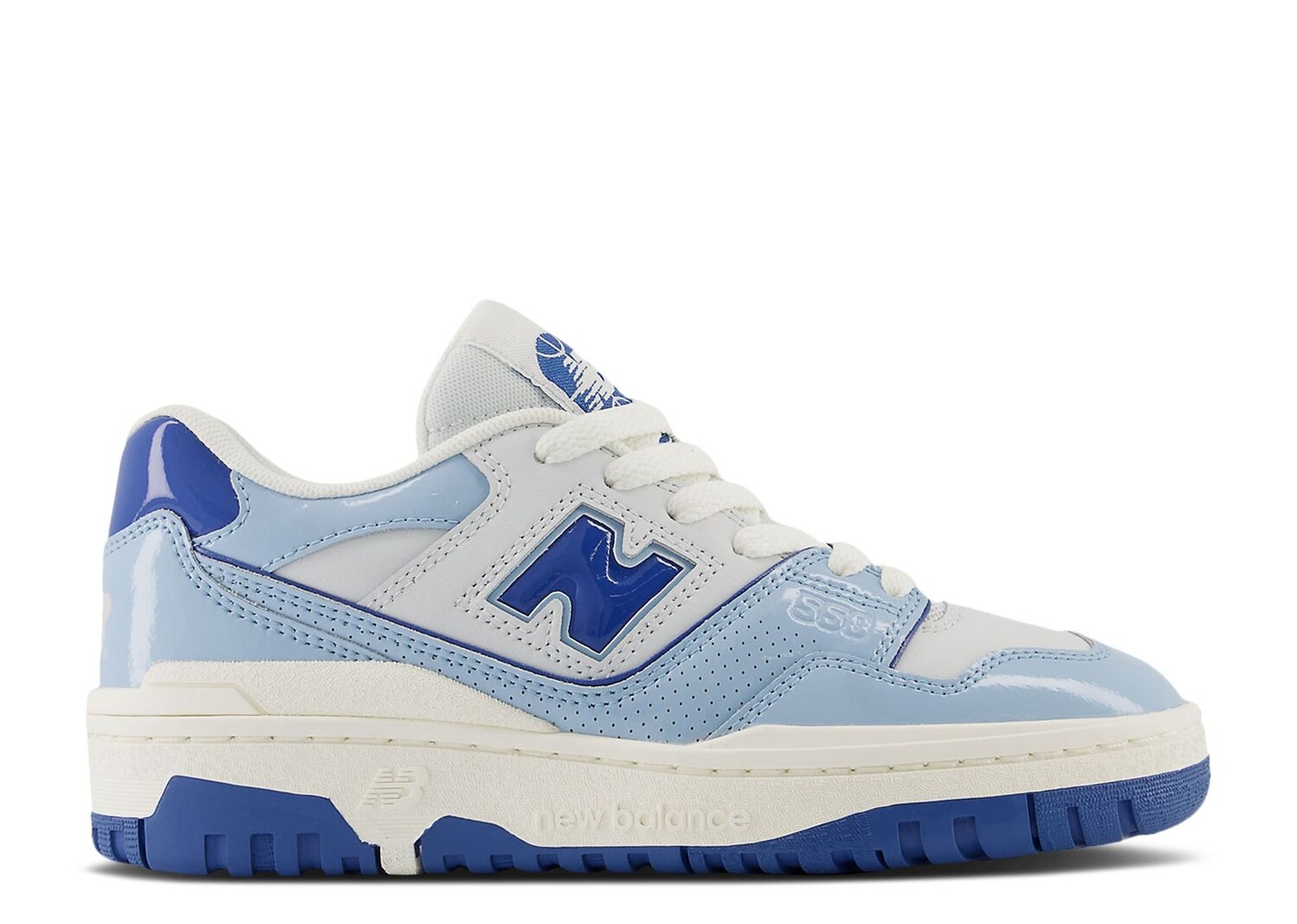 

Кроссовки New Balance 550 Big Kid 'Patent Leather Pack - Chrome Blue', синий