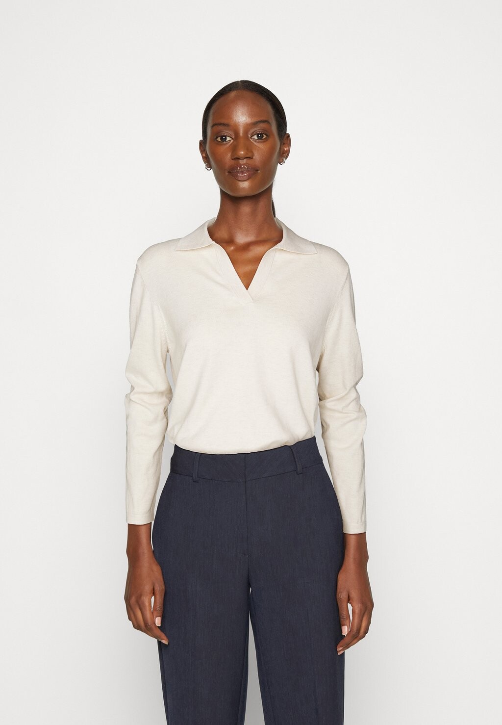 

Свитшот Selected Femme СЛФБЕРГА, цвет birch melange