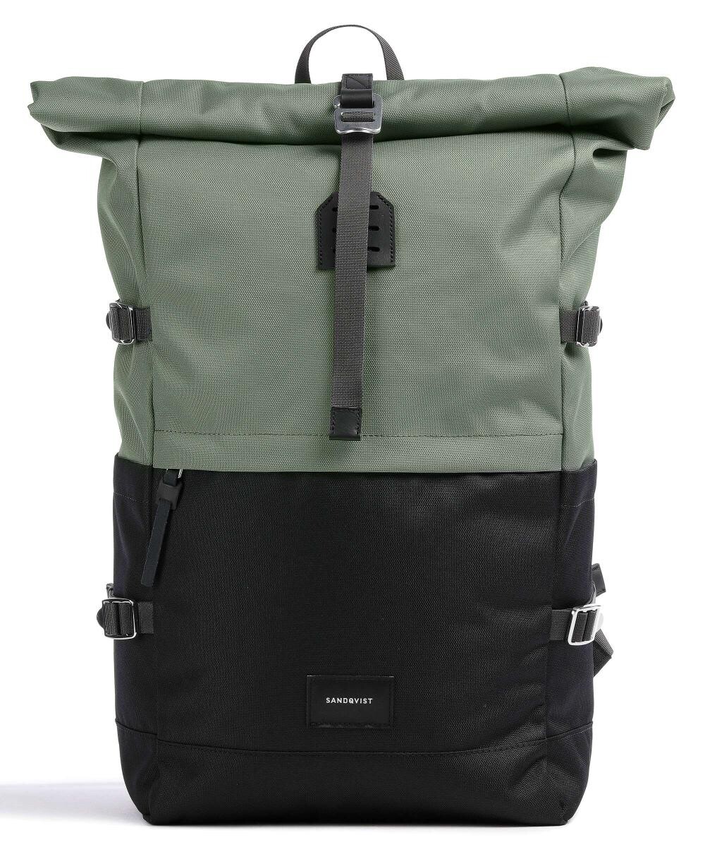 

Рюкзак Urban Outdoor Bernt Rolltop 13 дюймов из переработанного полиэстера рипстоп Sandqvist, черный