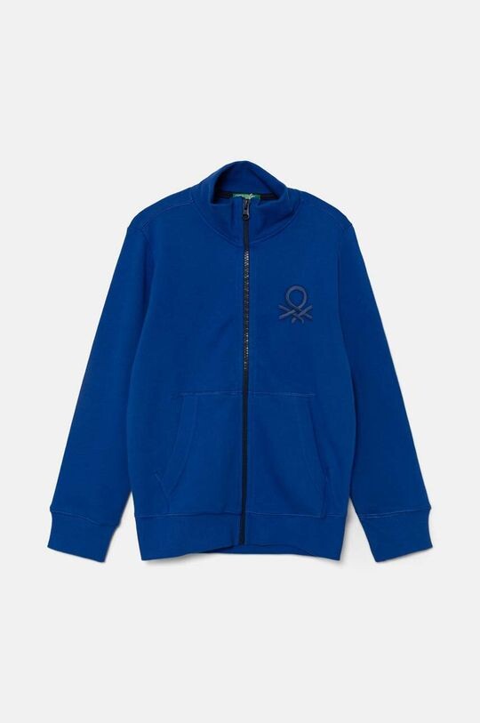 

Детская хлопковая толстовка United Colors of Benetton, синий
