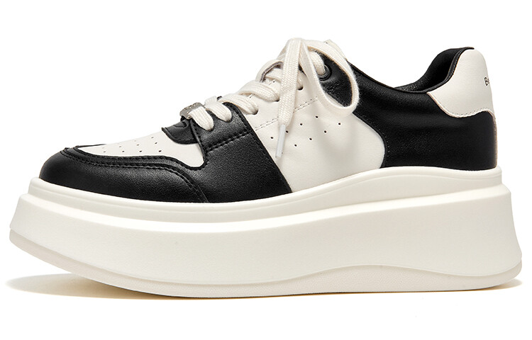 

Кроссовки Beau Today Skateboarding Shoes Women's Low-top, черный/белый