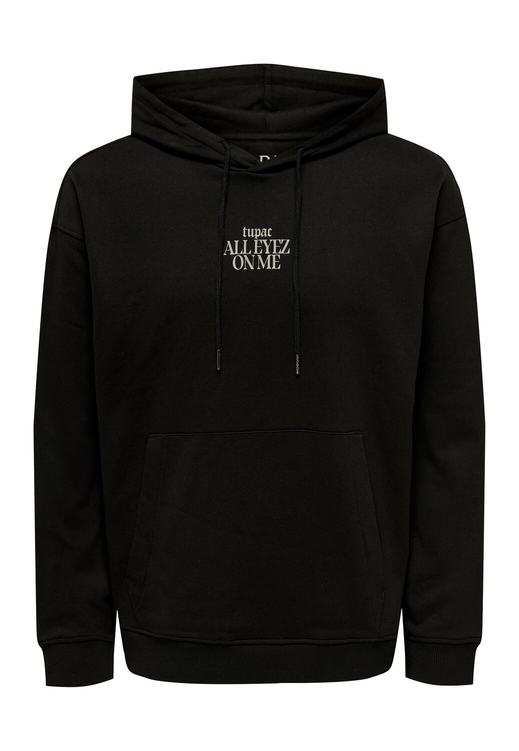 

Толстовка ONLY Hoodie 'Tupac', черный