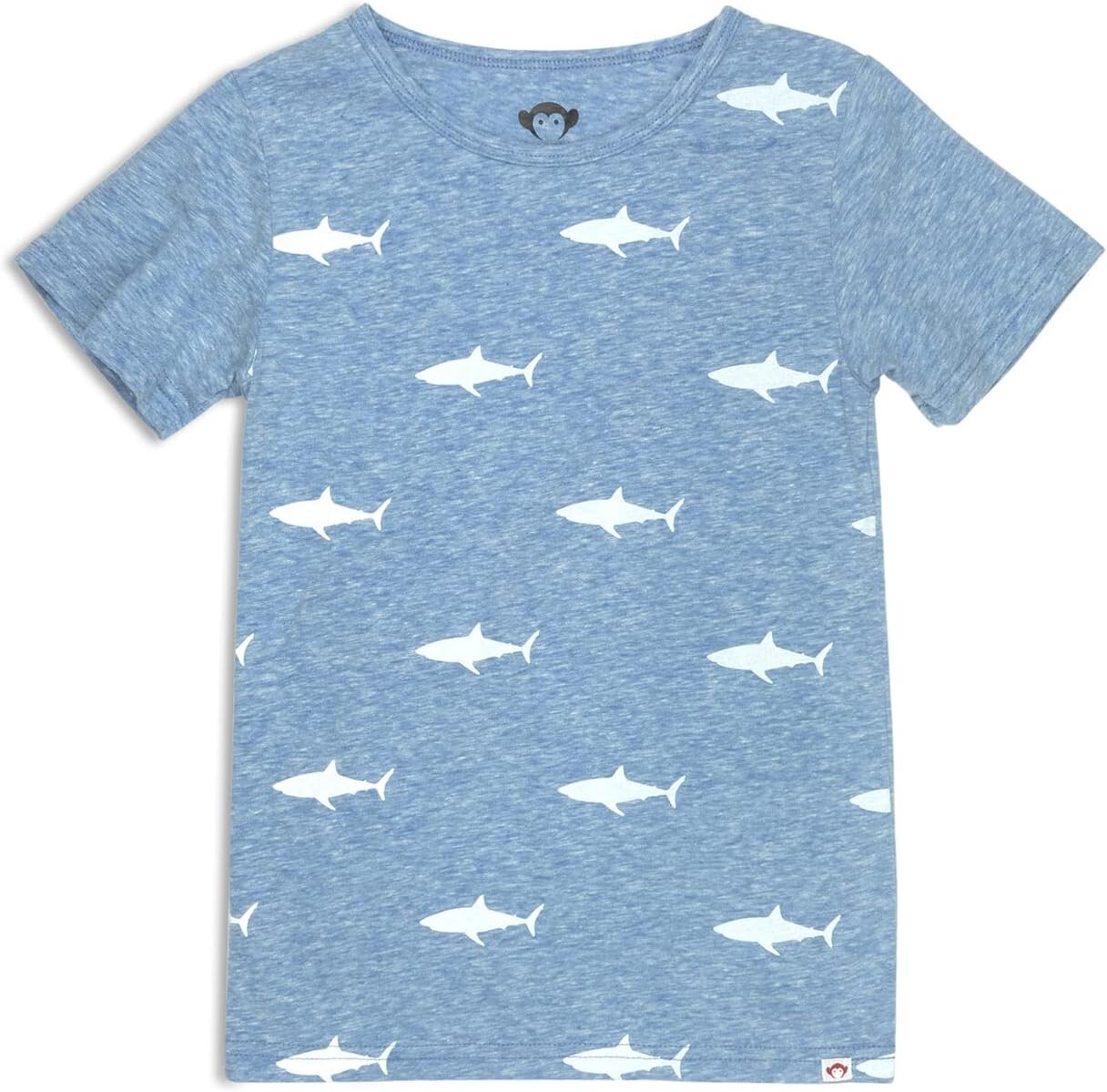 

Футболка Appaman Great White Short Sleeve Tee, цвет Moonlight Blue Heather