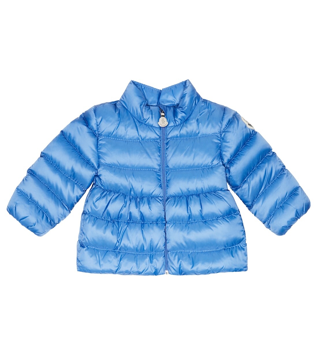 

Пуховик baby joelle Moncler Enfant, синий