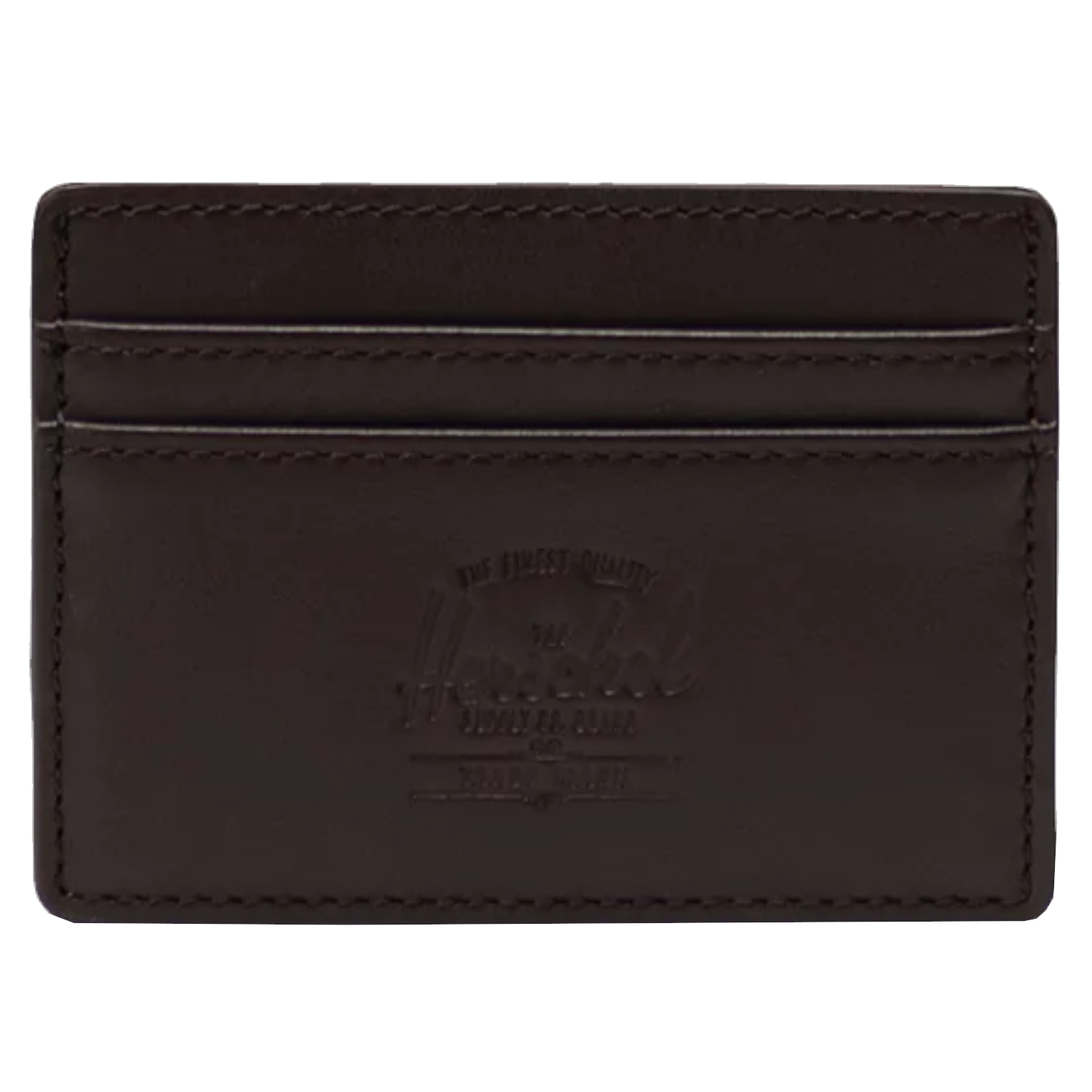 цена Кошелек Herschel Herschel Charlie Leather RFID Wallet, коричневый