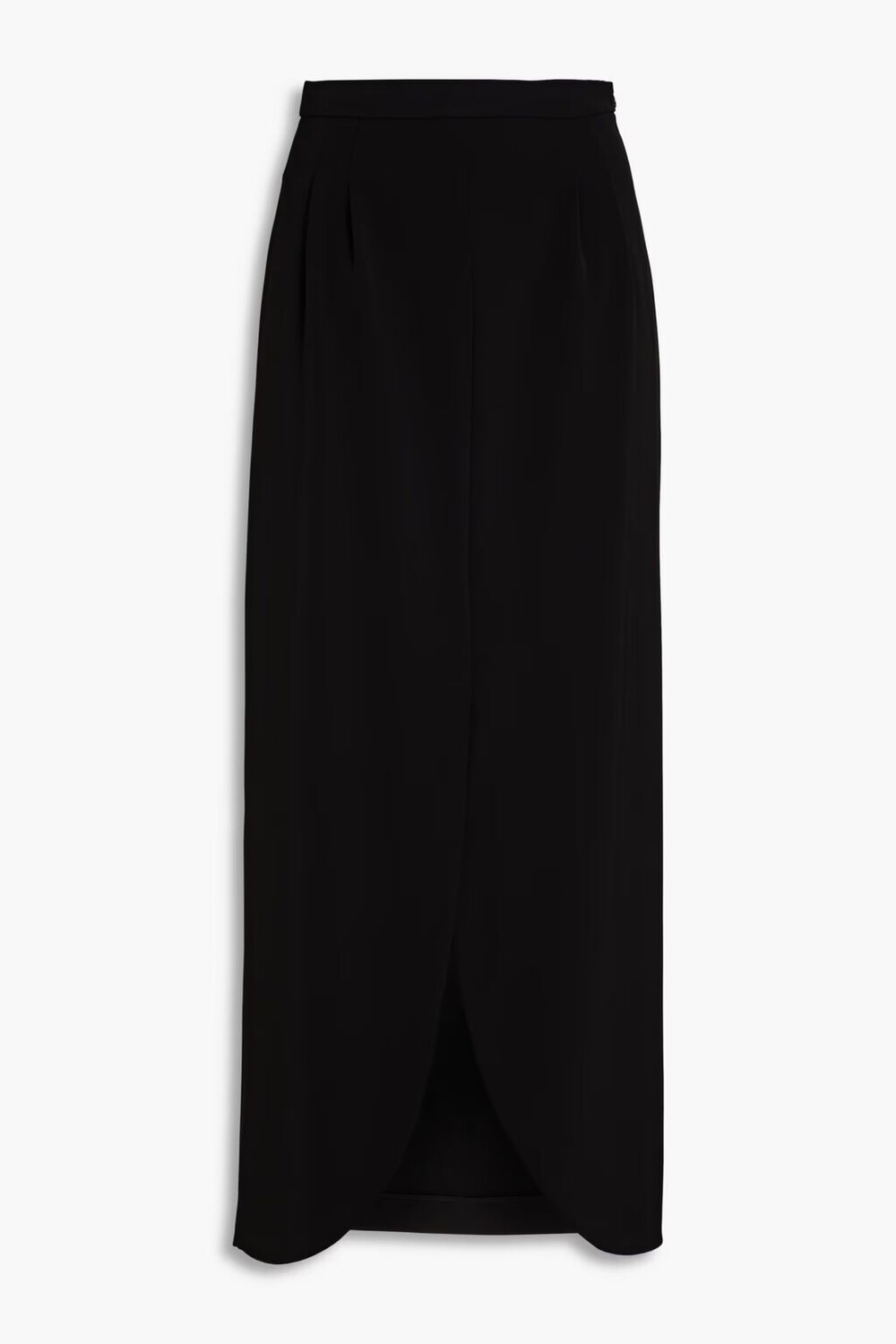 

Юбка макси из эластичного кади Boutique Moschino, черный