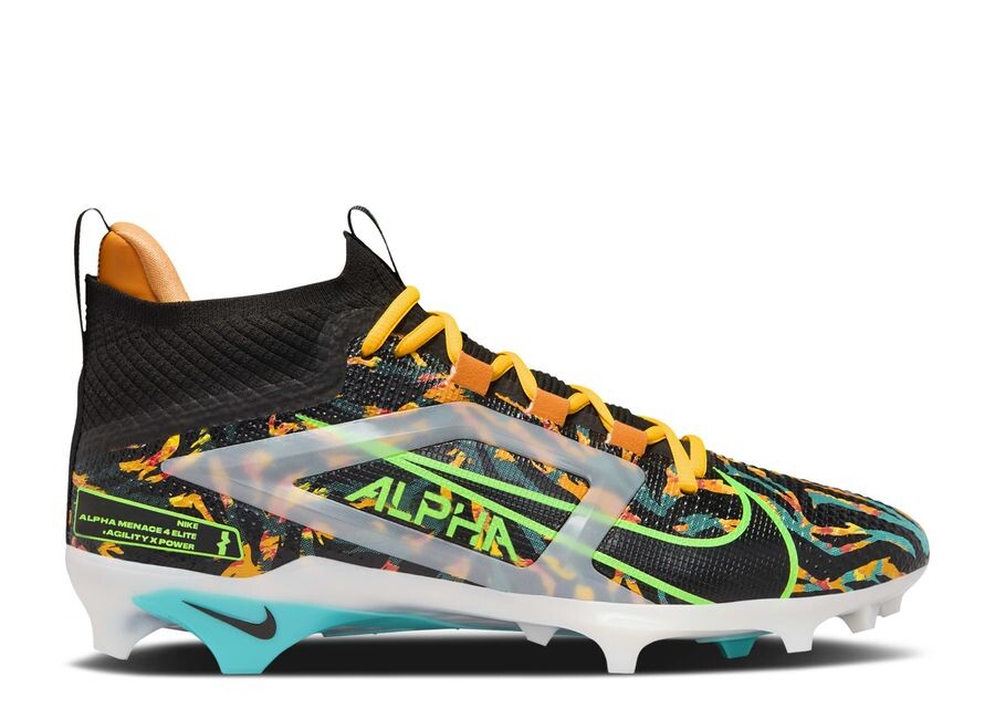 

Кроссовки Nike Travis Kelce X Alpha Menace 4 Elite, цвет 90s Fashion