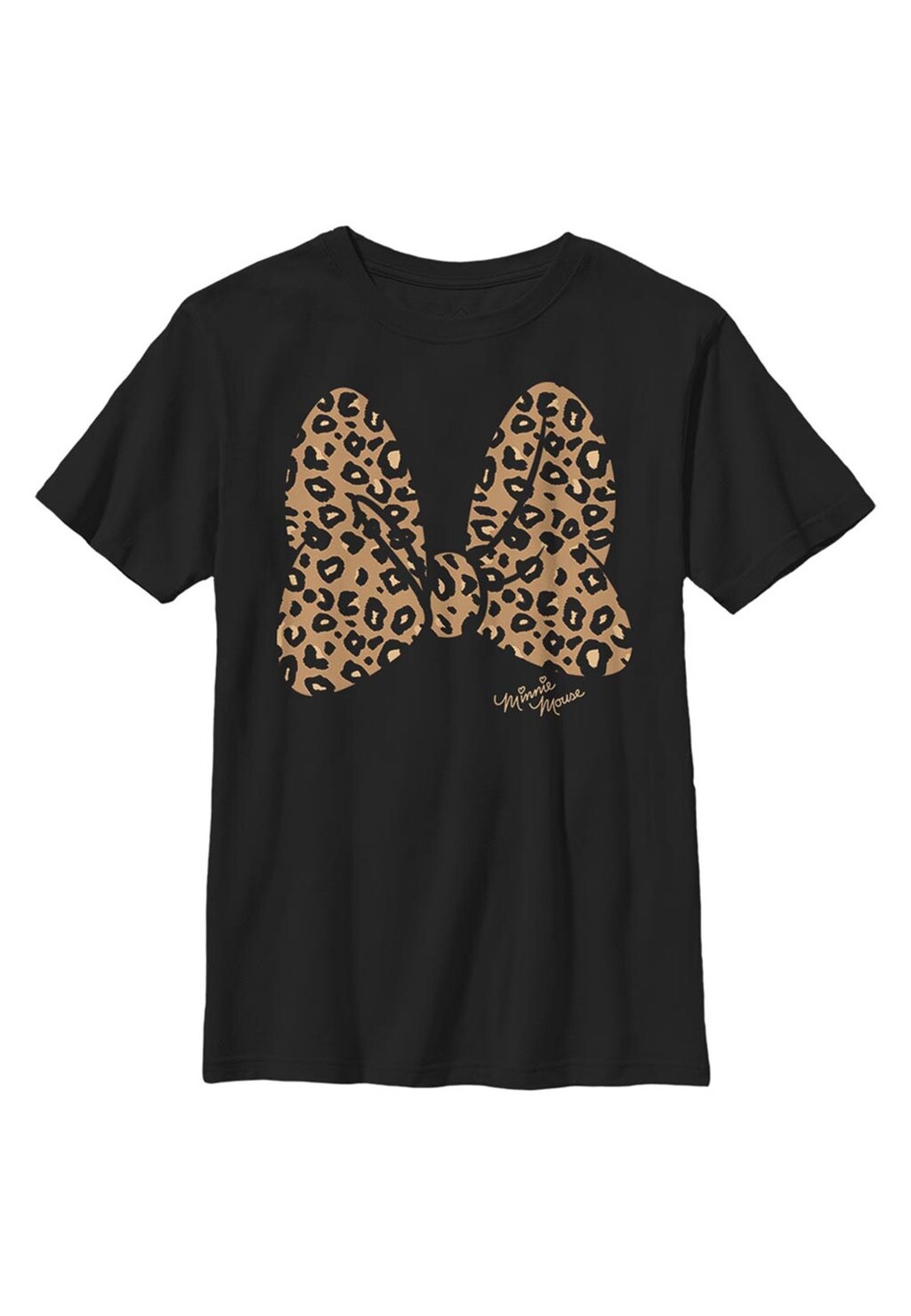 

Футболка с принтом Mickey Classic Animal Print Bow Disney, черный