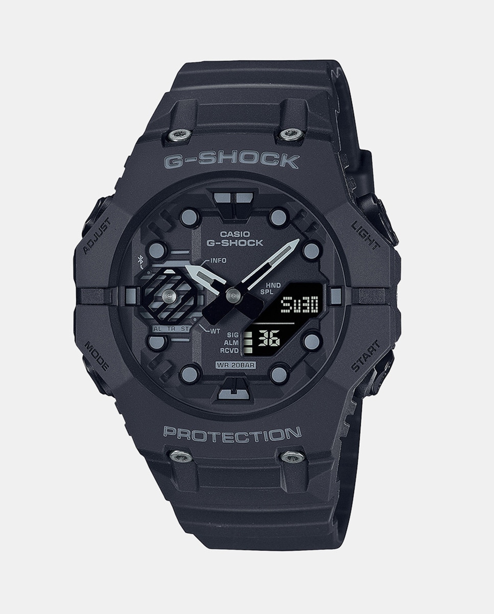 цена G-Shock New Bluetoogh Combi GA-B001-1AER умные часы из черной смолы Casio, черный