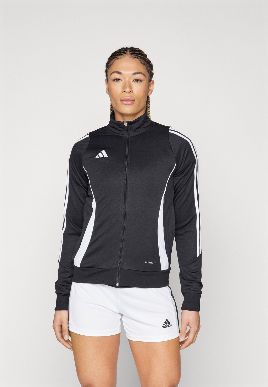 Куртка тренировочная TIRO JACKET adidas Performance, цвет black/white